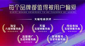 火蝠電商連續(xù)兩年獲評天貓五星級服務(wù)商